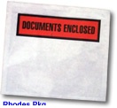 A7 Document Enclosed Wallets - 'PRINTED'