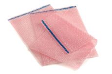 Anti - Static Pink Bubble Bags