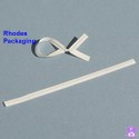 5000 White Plastic Twist Ties - 200mm Length ( 8 Inches )