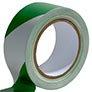 Green and White Hazard warning tape (6 rolls)