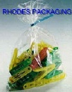 Plain polythene bags - 10x15