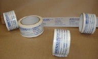 Premium Printed VINYL Logo Tape / Printed Parcel Tape