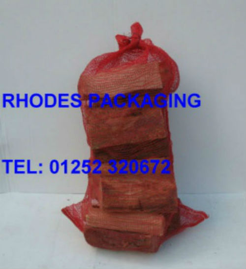 25KG WOVEN LOG SACKS 520mm wide  x 850mm length (21